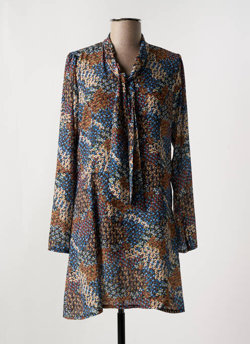 Robe courte bleu NEW LILY pour femme