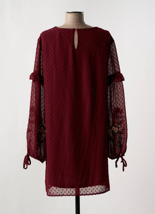 Robe courte rouge CHERRY PARIS pour femme