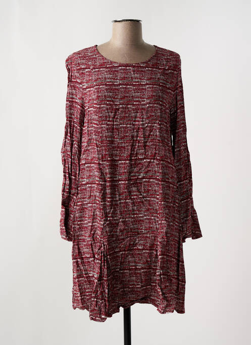 Robe courte rouge YERSE pour femme