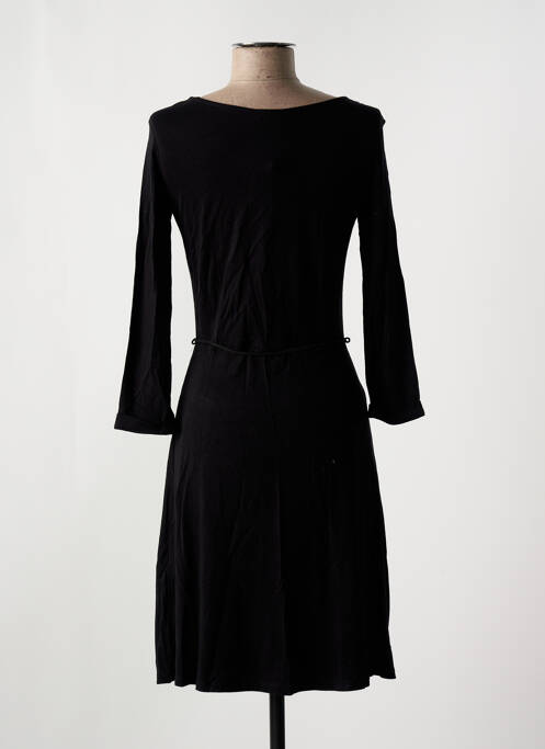Robe mi-longue noir YERSE pour femme