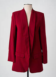 Blazer fausses poches rouge CHATTAWAK femme