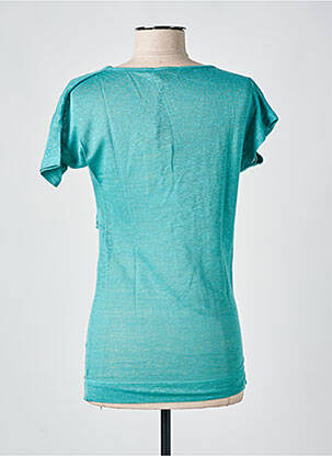 T-shirt coupe cintrée manches courtes bleu ALAN RED femme