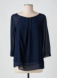Blouse légère et transparente manches longues bleu LE PHARE DE LA BALEINE femme