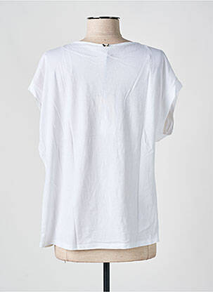 T-shirt imprimé fantaisie manches courtes blanc ALAN RED femme