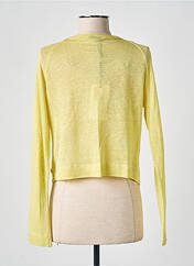 Gilet manches longues jaune ALAN RED pour femme seconde vue