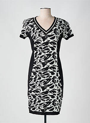 Robe mi-longue noir VOODOO pour femme