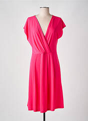 Robe mi-longue rose ELEONORA AMADEI pour femme seconde vue