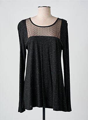 T-shirt noir LE PETIT BAIGNEUR pour femme