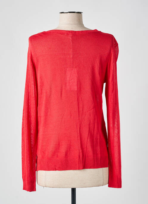 Gilet manches longues coupe cintrée rouge VOODOO femme