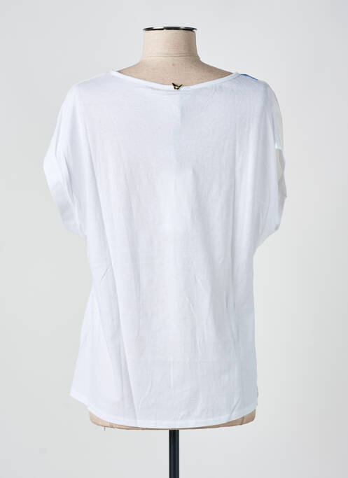 T-shirt imprimé fantaisie manches courtes bleu ALAN RED femme