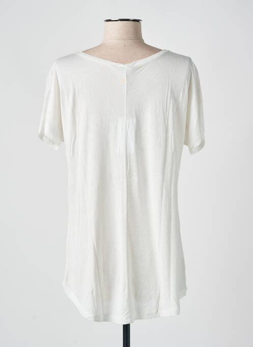 Blouse manches courtes manches courtes blanc VOODOO femme