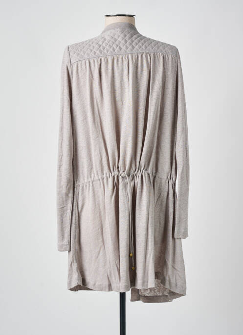 Gilet manches longues gris LE PETIT BAIGNEUR pour femme