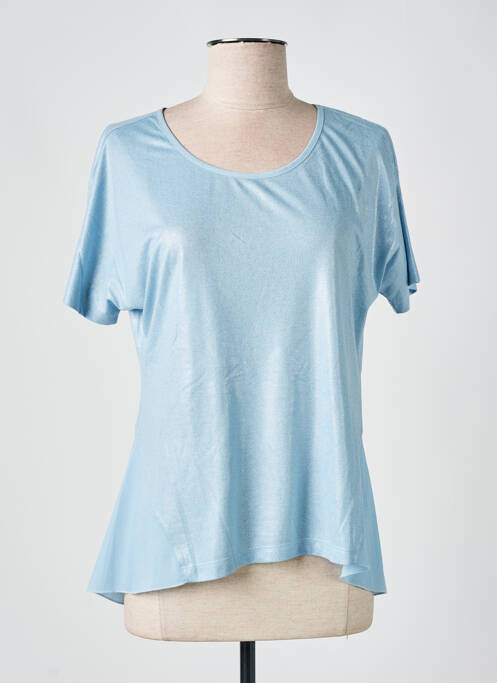 T-shirt bleu EVA KAYAN pour femme