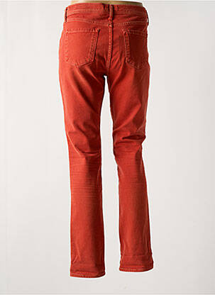 Jeans coupe slim stretch taille normale rouge clair LE PETIT BAIGNEUR femme
