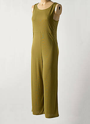 Combi-pantalon vert ELEONORA AMADEI femme