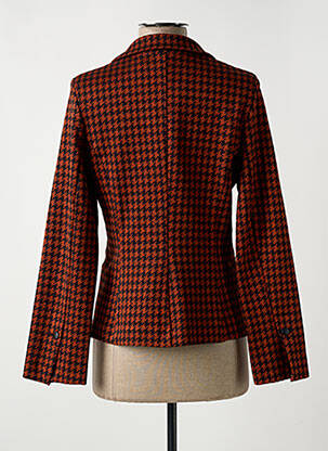 Blazer coupe cintrée noir ELEONORA AMADEI femme