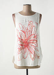 Débardeur blanc ELEONORA AMADEI pour femme seconde vue