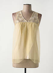 Débardeur or ALAN RED pour femme seconde vue