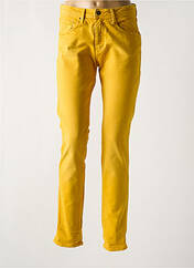 Jeans coupe slim jaune LE PETIT BAIGNEUR pour femme seconde vue
