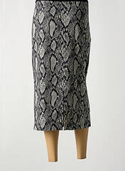 Jupe mi-longue noir ELEONORA AMADEI pour femme seconde vue