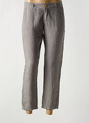 Pantalon 7/8 gris LE PHARE DE LA BALEINE pour femme seconde vue