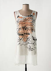 Top blanc ELEONORA AMADEI pour femme seconde vue