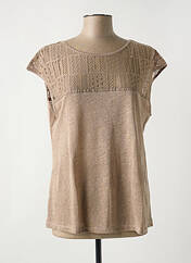 T-shirt marron LE PHARE DE LA BALEINE pour femme seconde vue