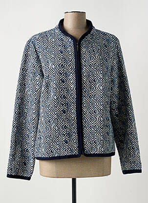 Veste casual bleu LE PETIT BAIGNEUR pour femme