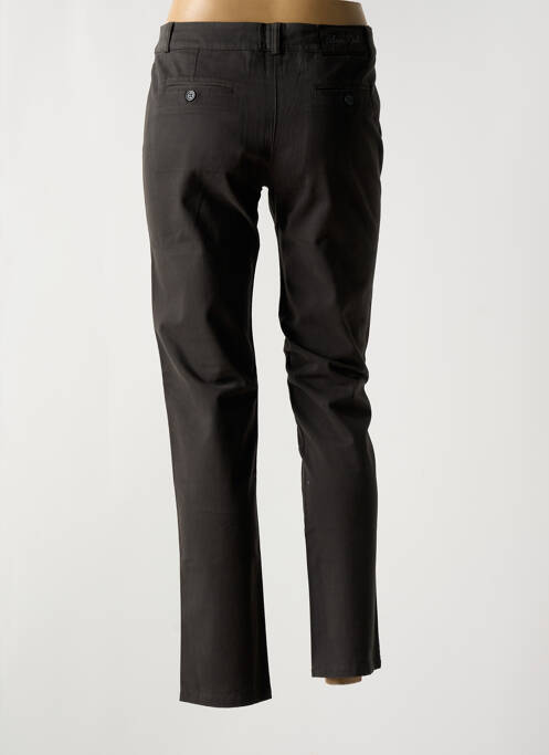 Pantalon 7/8 stretch taille normale gris ALAN RED femme