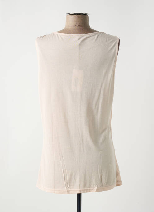 Débardeur coupe droite sans manche rose VOODOO femme