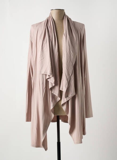 Gilet manches longues beige ALAN RED pour femme