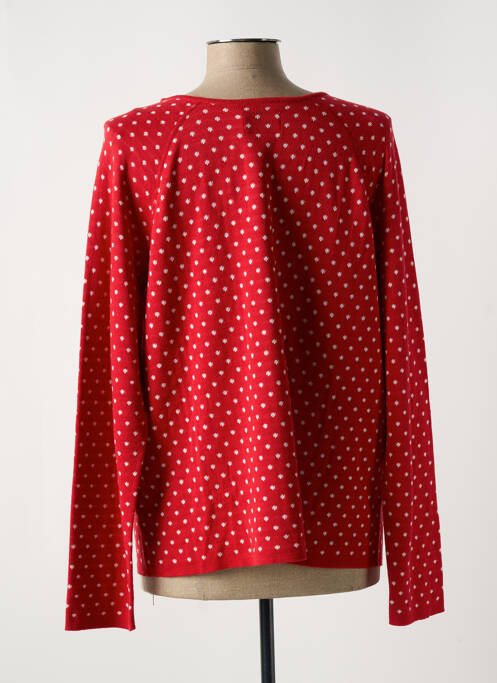 Gilet manches longues rouge LE PETIT BAIGNEUR pour femme