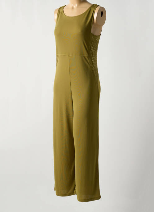 Combi-pantalon vert ELEONORA AMADEI pour femme