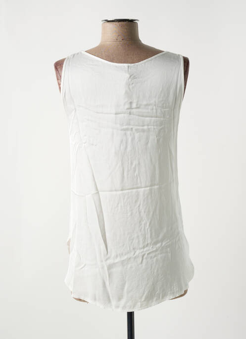 Débardeur blanc ELEONORA AMADEI femme