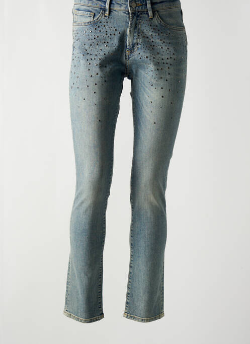 Jeans coupe slim bleu LE PETIT BAIGNEUR pour femme