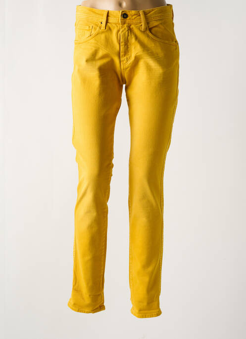 Jeans coupe slim jaune LE PETIT BAIGNEUR pour femme