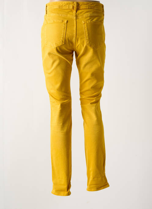 Jeans coupe slim jaune LE PETIT BAIGNEUR pour femme