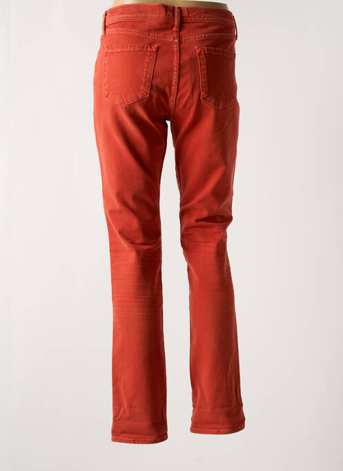 Jeans coupe slim rouge clair LE PETIT BAIGNEUR femme