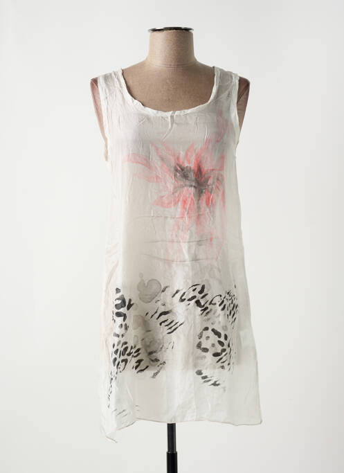 Top blanc ELEONORA AMADEI pour femme