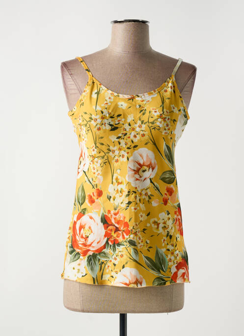 Top jaune ELEONORA AMADEI pour femme