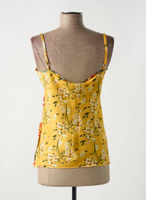 Top jaune ELEONORA AMADEI pour femme