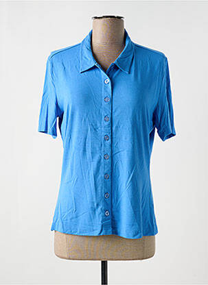 Chemisier manches courtes manches courtes bleu BAKERY LADIES femme