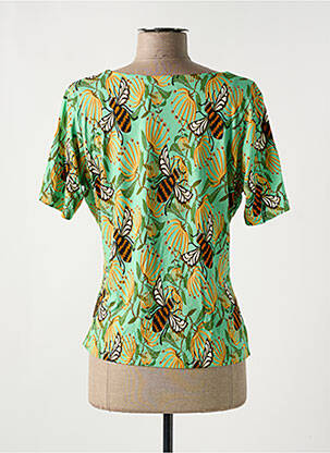 T-shirt imprimé fantaisie manches courtes vert BAKERY LADIES femme