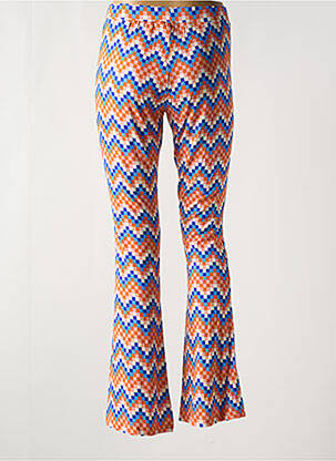 Pantalon flare stretch taille normale orange BAKERY LADIES femme