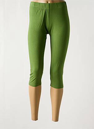 Legging stretch taille normale vert BAKERY LADIES femme