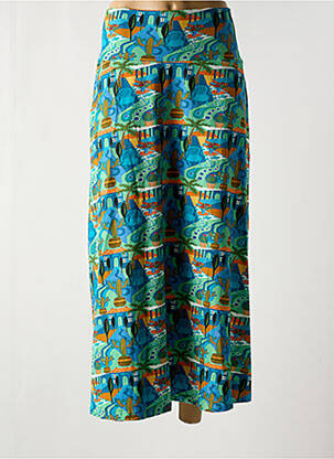 Jupe longue imprimé fantaisie bleu BAKERY LADIES femme