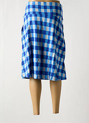 Jupe mi-longue taille normale bleu BAKERY LADIES femme