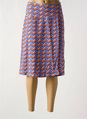 Jupe mi-longue taille normale bleu BAKERY LADIES femme