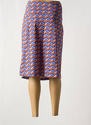 Jupe mi-longue taille normale bleu BAKERY LADIES femme