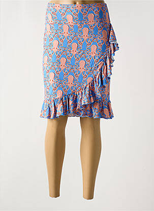 Jupe mi-longue taille normale bleu BAKERY LADIES femme